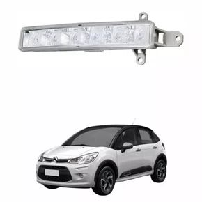 Daylight Drl Led Citroen C3 2013 até 2021 Lado Esquerdo Motorista  Novo