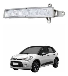Daylight Led Citroen C3 2013 2014 2015 Até 2021 Esquerdo  Novo