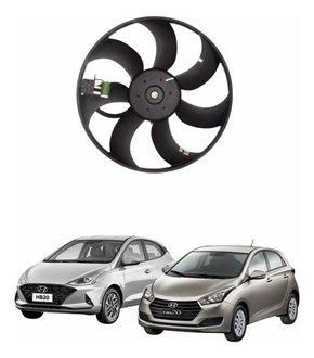 Eletroventilador Hyundai Hb20 2012 Até 2023 Com Ar  Novo