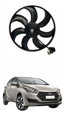 Eletroventilador Ventoinha Hyundai Hb20 2012/2018 Com Ar Con  Novo