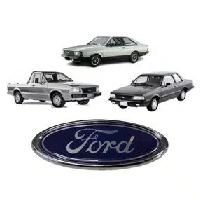 Emblema Grade Dianteira Ford Escort Pampa Delrey 1983 a 1996 Novo