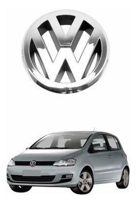 Emblema Grade Dianteira Vw Fox 2011 2012 2013 2014 Novo