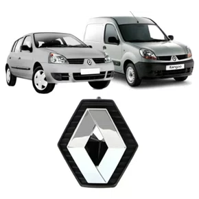 Emblema Grade Renault Clio 2003 a 2012 Kangoo 2009 a 2012 Novo
