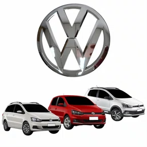 Emblema Grade Vw Fox 2015 2016 2017 2018 2019 2020 2021 Novo