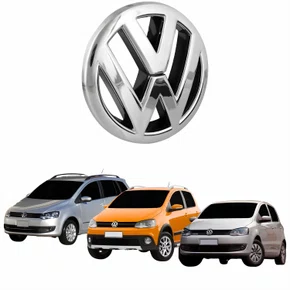 Emblema Grade Vw Fox Crossfox Spacefox 2011 2012 2013 2014 Novo
