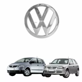 Emblema Grade Vw Gol G4 2005 Até 2008 Vw Fox 2003 Até 2010 Novo