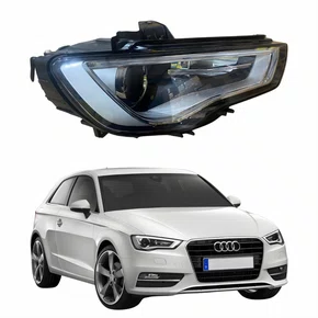 Farol Audi A3 Sportback 2012 2013 2014 2015 Bi-xenon Direito  Novo
