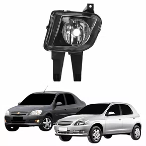 Farol Auxiliar De Milha Gm Celta Prisma 2007 A 2012 Esquerdo Novo