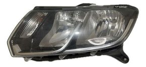 Farol Esquerdo Cromado Logan Sandero 2014 A 2020 260607166r Original Usado