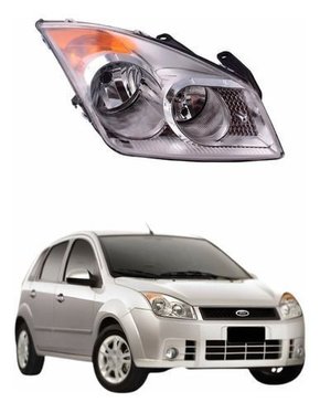 Farol Ford Fiesta 2008 2009 2010 Lado Direito Passageiro  Novo