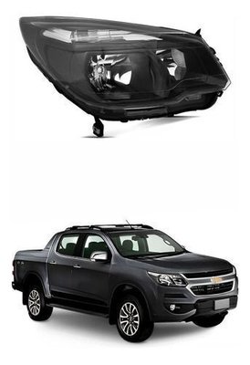 Farol Gm S10 2012 2013 2014 2015 2016 Sem Projetor Direito  Novo