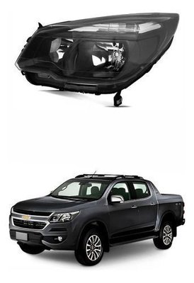 Farol Gm S10 2012 2013 2014 2015 2016 Sem Projetor Esquerdo  Novo