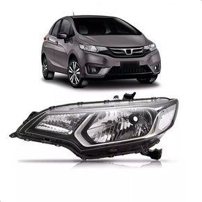 Farol Honda Fit 2015 2016 2017 2018 2019 2020 2021 Esquerdo  Novo