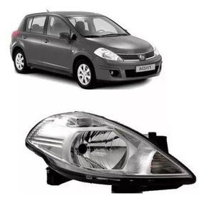 Farol Lado Direito Nissan Tiida 2008 Á 2012  Novo