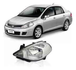 Farol Lado Esquerdo Nissan Tiida 2008 Á 2012  Novo