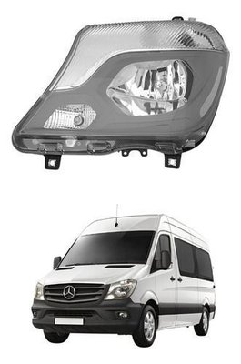 Farol Mercedes-benz Sprinter 2017 Á 2019 Elétrico Esquerdo  Novo