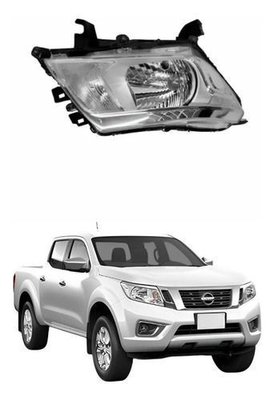Farol Nissan Frontier 2017 18 19 20 21 Masc Cromada Direito  Novo