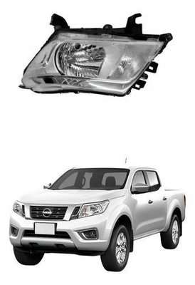 Farol Nissan Frontier 2017 Á 2021 Masc Cromada Esquerdo  Novo
