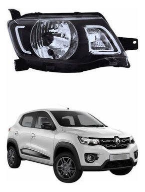 Farol Renault Kwid 2017 2018 2019 2020 Borda Preta Direito  Novo