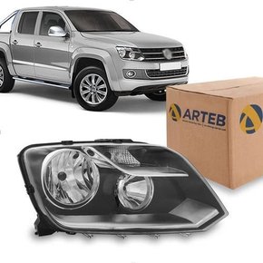 Farol Vw Amarok 2010 A 2017 Regulagem Eletrica Direita Novo