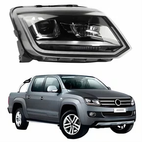 Farol Vw Amarok 2018 Até 2023 Com Led Com Projetor Lado Direito  Novo