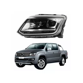 Farol Vw Amarok 2018 Até 2023 Com Led Com Projetor Lado Esquerdo Motorista  Novo