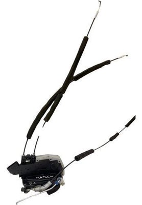 Fechadura Porta Dianteiro Esquerdo Nissan March 2012 Á 2017 Original Usado