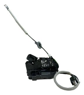 Fechadura Porta Traseira Direita Vw Polo Virtus 2021 22 2023 Original Usado