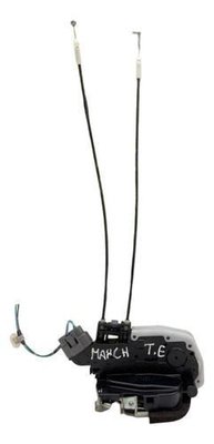 Fechadura Porta Traseira Esquerda Nissan March 2013 A 2019 Original Usado