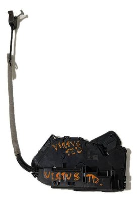 Fechadura Porta Traseira Esquerda Vw Virtus 2017 A 2021 Original Usado