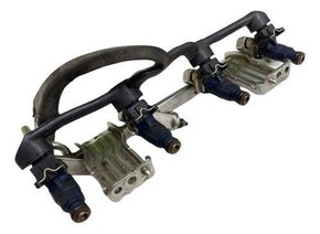 Flauta Com Bico Injetor Peugeot 308 1.6 16v 2012 A 2018 Original Usado