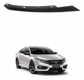 Friso Farol Honda Civic 2017 Até 2021 Black Piano Direito Novo