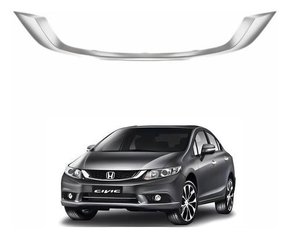 Friso Grade Radiador Honda Civic Lxr 2015 2016 Cromado Novo