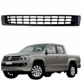 Grade Para-choque Vw Amarok 2010 Até 2016 Central Sem Friso