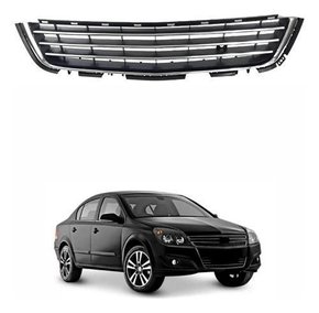 Grade Parachoque Central Gm Vectra 2009 A 2011 Friso Cromado Novo