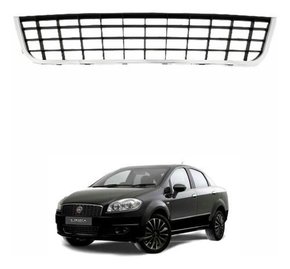 Grade Parachoque Central Linea 2008 A 2013 Friso Cromado Novo