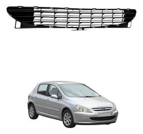 Grade Parachoque Central Peugeot 307 2001 Até 2006 Novo