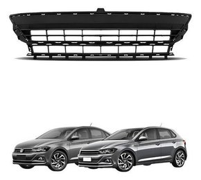 Grade Parachoque Central Vw Polo Virtus 2017 2018 2019 2020 Novo