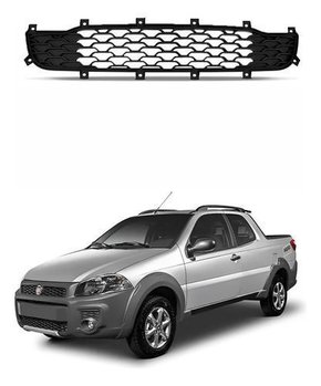 Grade Parachoque Fiat Strada Working 2014 Até 2019 Central Novo