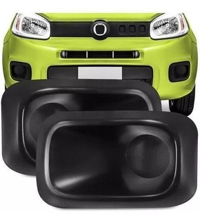 Grade Parachoque Fiat Uno 15/16 Sem Furo Esquerdo Novo