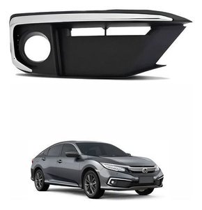 Grade Parachoque Honda Civic 2020 21 2022 Com Friso Direito Novo
