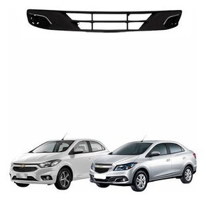 Grade Parachoque Onix 2013 Até 2019 Sem Furo C Friso Cromado Novo