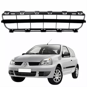 Grade Parachoque Renault Clio 2006 Até 2012 Central