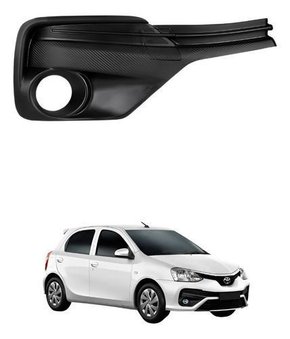 Grade Parachoque Toyota Etios 2017 Á 2019 2020 Furo Direito Novo