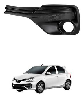 Grade Parachoque Toyota Etios 2017 Á 2020 Furo Esquerdo Novo