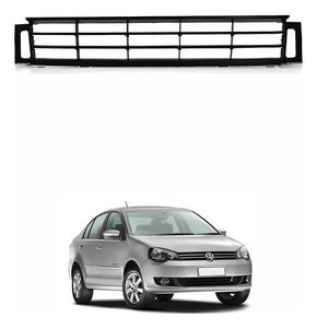 Grade Parachoque Vw Polo 2012 2013 Á 2015 Sem Friso Central Novo