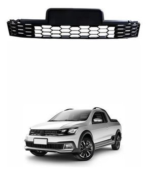 Grade Parachoque Vw Saveiro Cross G7 2017 2018 2019 Central Novo
