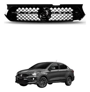 Grade Radiador Fiat Cronos 2017 2018 2019 2020 Black Piano Novo