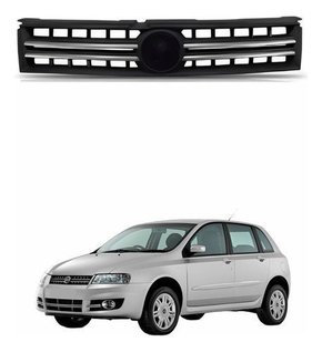 Grade Radiador Fiat Stilo 2008 2009 2010 11 2012 Friso Cinza Novo