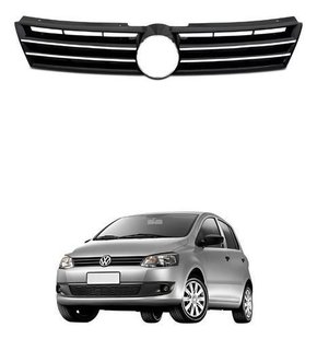 Grade Radiador Fox 2011 2012 2013 2014 Black Friso Cromado Novo